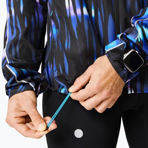 Куртка для бігу чоловіча ASICS Road Lite-Show Packable blue expanse