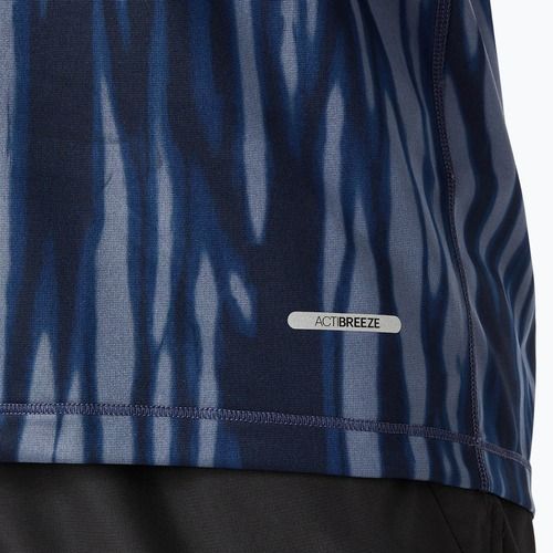 Кофта для бігу чоловіча ASICS Road All Over Print blue expanse/midnight