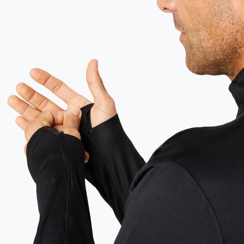 Кофта для бігу чоловіча ASICS Road Winter 1/2 Zip Mid Layer performance black