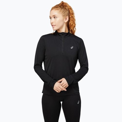 Кофта для бігу жіноча ASICS Core 1/2 Zip Top performance black