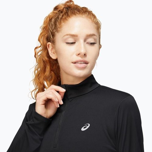 Кофта для бігу жіноча ASICS Core 1/2 Zip Top performance black
