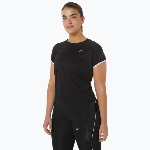 Футболка для бігу жіноча ASICS Icon Top preformance black