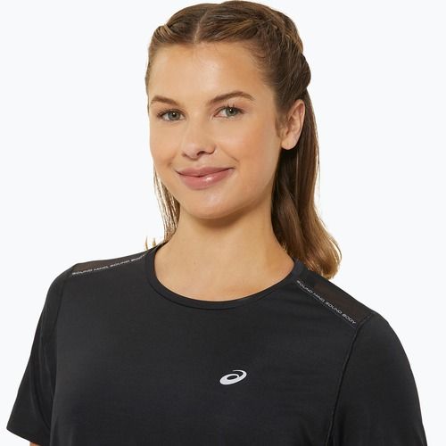 Футболка для бігу жіноча ASICS Road Top performance black