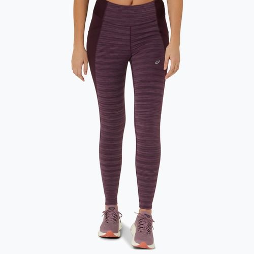 Легінси для бігу жіночі ASICS Nagino Run dark aubergine heather