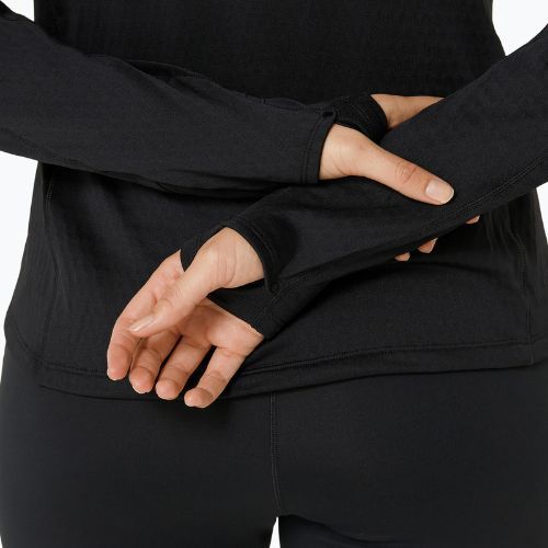 Кофта для бігу жіноча ASICS Road Winter 1/2 Zip Mid Layer performance black