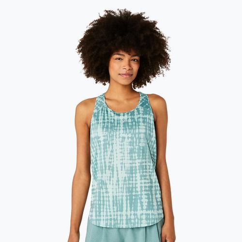 Топ для бігу жіночий ASICS Road All Over Print Tank light celadon