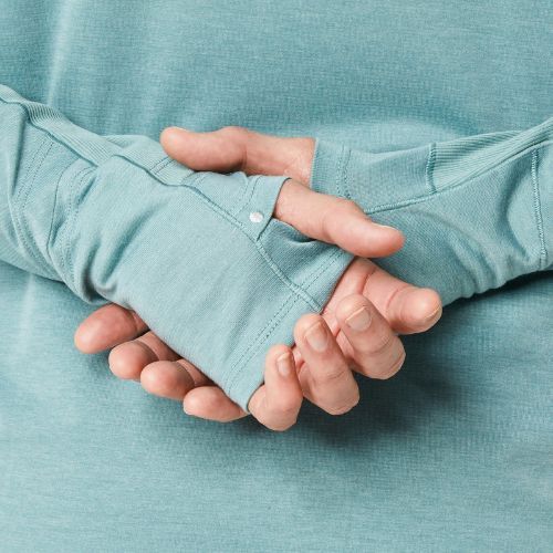 Кофта для бігу жіноча ASICS Metarun Winter LS Hoodie celadon