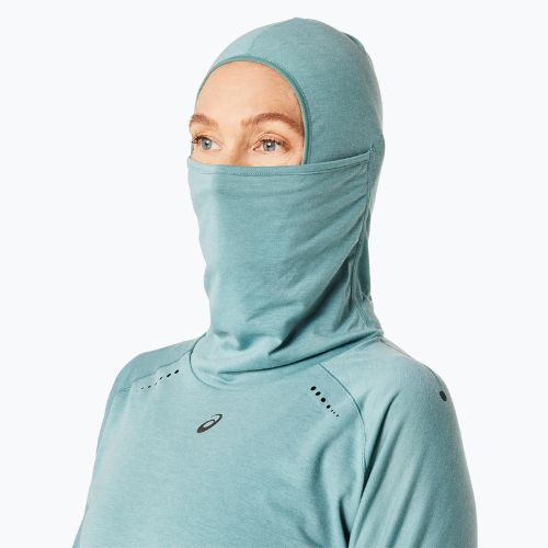 Кофта для бігу жіноча ASICS Metarun Winter LS Hoodie celadon