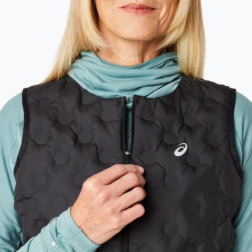 Жилет для бігу жіночий ASICS Nagino Run Padded Gilet performance black