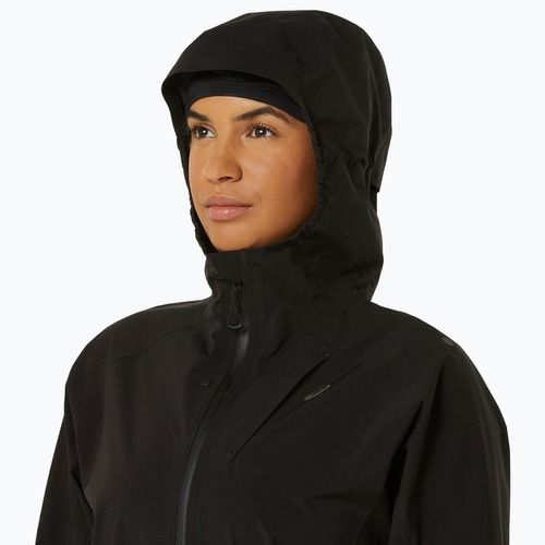 Куртка для бігу жіноча ASICS Metarun Waterproof performance black