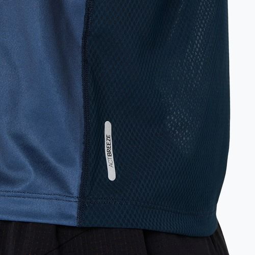 Топ для бігу жіночий ASICS Light Graphic Tank french blue/safety yellow