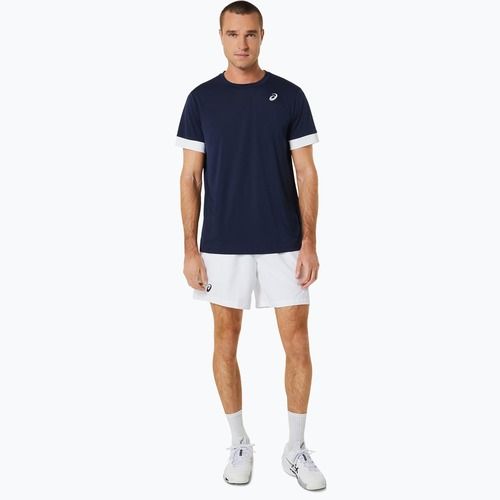 Футболка тенісна чоловіча ASICS Court SS Top midnight/brilliant white