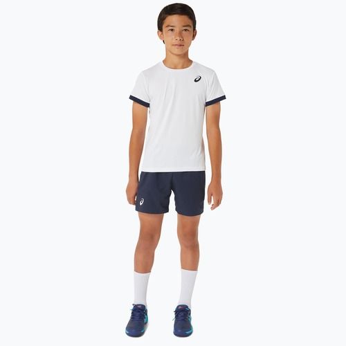 Футболка дитяча ASICS Tennis Top brilliant white/midnight