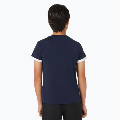 Футболка дитяча ASICS Tennis Top midnight/brilliant white