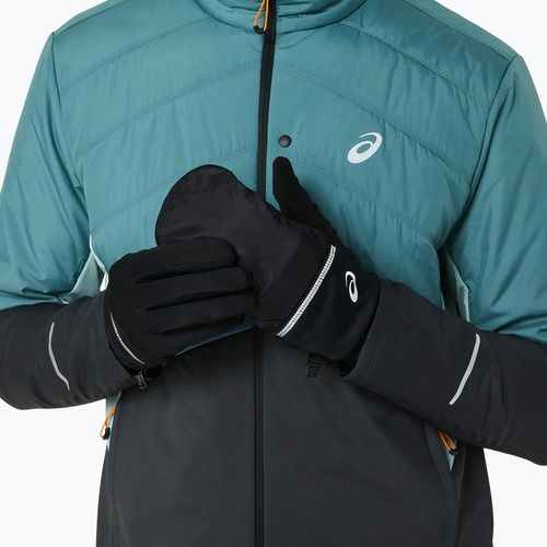 Рукавички чоловічі для бігу ASICS Wind-Block Running performance black