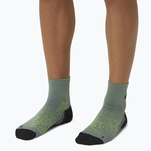 Шкарпетки для бігу ASICS Performance Run Quarter celadon