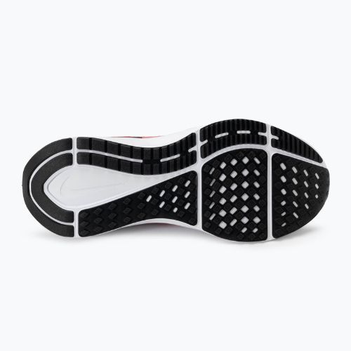 Кросівки для бігу чоловічі Nike Structure 25 white/black/light ммoke grey/fire red