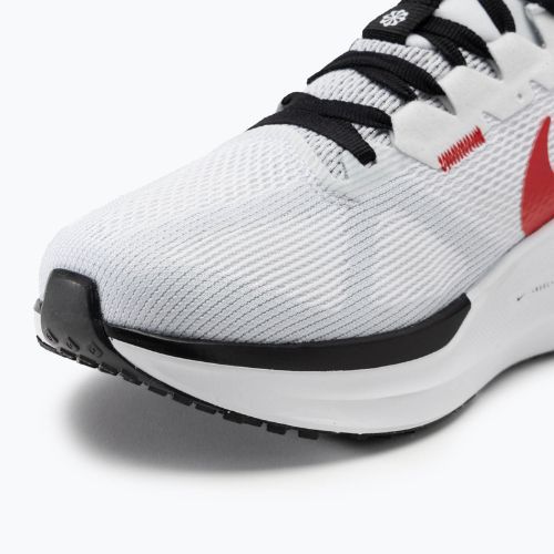 Кросівки для бігу чоловічі Nike Structure 25 white/black/light ммoke grey/fire red