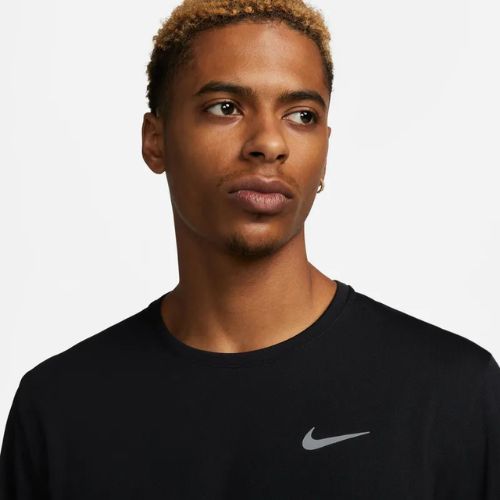 Кофта для бігу чоловіча Nike Miler Dri-Fit UV black