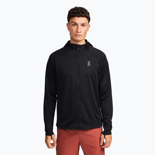 Кофта для бігу чоловіча On Climate Zip Hoodie black