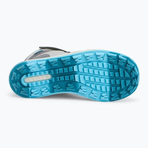 Черевики зимові дитячі Merrell Snow Storm 3.0 Wtrpf grey/turq