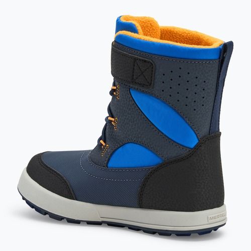 Черевики зимові дитячі Merrell Snow Storm 3.0 Wtrpf blue/black/orange