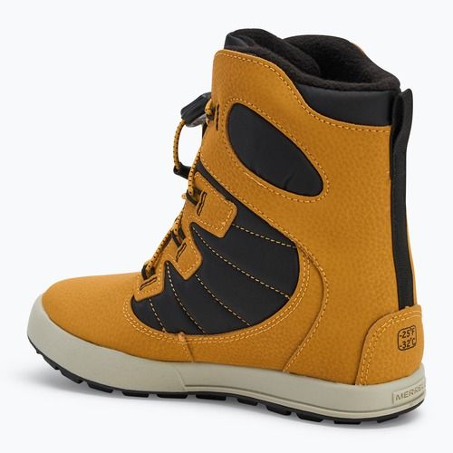 Черевики зимові дитячі Merrell Snow Bank 4.0 Wtrpf wheat