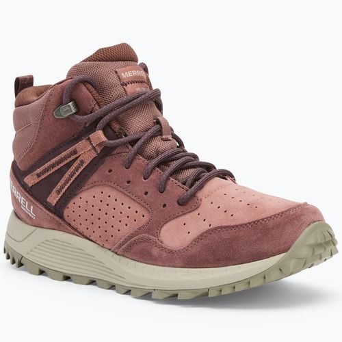 Жіночі туристичні черевики Merrell Wildwood Mid Ltr Wp marron/burlwood