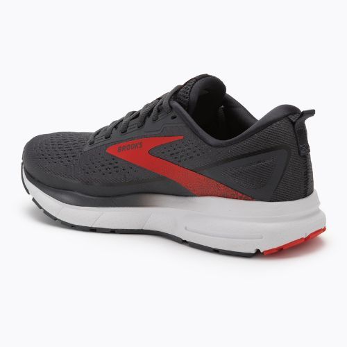 Кросівки для бігу чоловічі Brooks Trace 3 ebony/fiery red/white