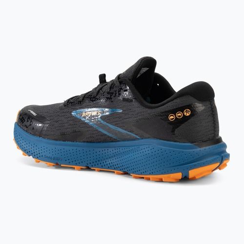 Кросівки для бігу чоловічі Brooks Divide 5 ebony/blue sapphire/orange