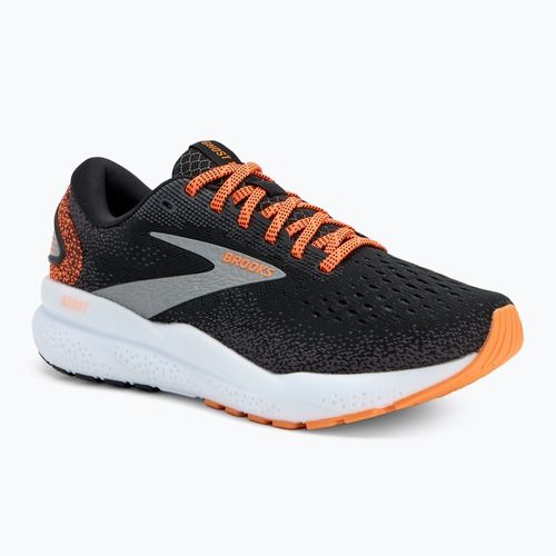 Кросівки для бігу жіночі Brooks Ghost 16 black/orange/white