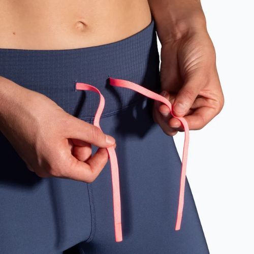 Жіночі бігові лосини Brooks High Point океанського/морського кольору