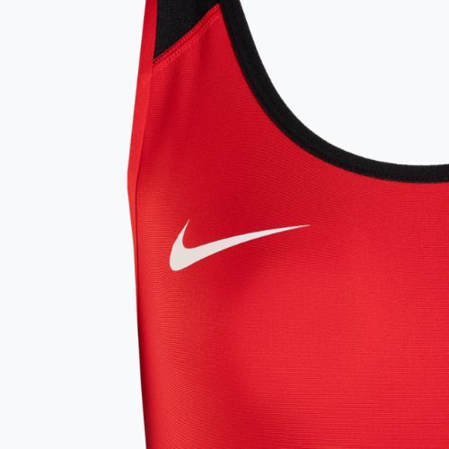 Жіночий борцівський трико Nike Weightlifting Singlet scarlet/black