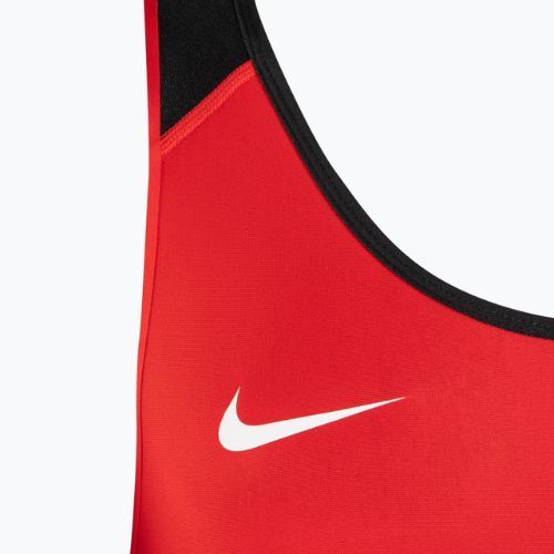 Комбінезон чоловічий Nike Weightlifting Singlet scarlet/black