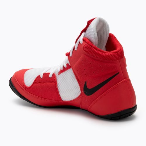 Кросівки борцівські Nike Fury university red/white/black