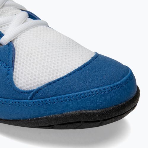 Борцівські кросівки Nike Fury team королівські / білі / чорні