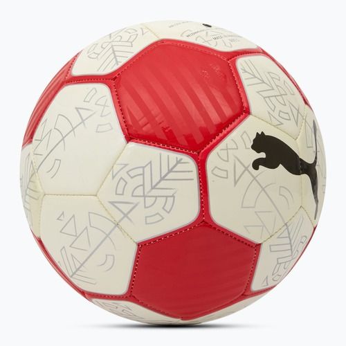 М'яч футбольний PUMA Prestige puma white/puma red/puma black розмір 5