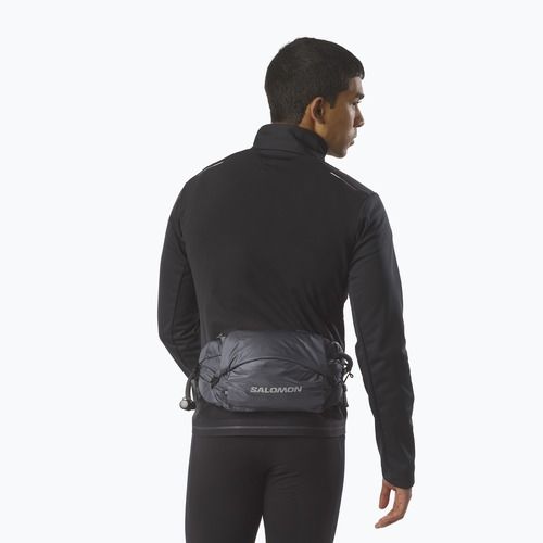 Пояс для бігу Salomon Cross Season Waist + ємність 1л ebony/black
