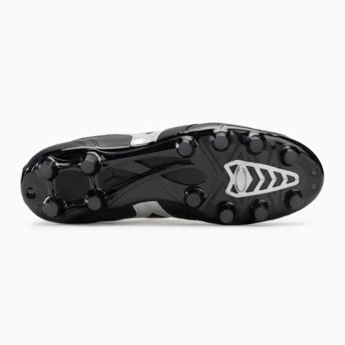 Кросівки футбольні чоловічі Mizuno Morelia II Pro MD black/galaxy silver/dark shadow