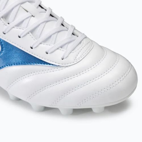 Кросівки футбольні чоловічі Mizuno Morelia II Club FG white/laser blue/gold
