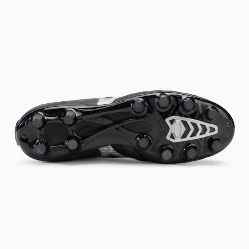 Кросівки футбольні чоловічі Mizuno Morelia Neo IV Pro FG black/galaxy silver
