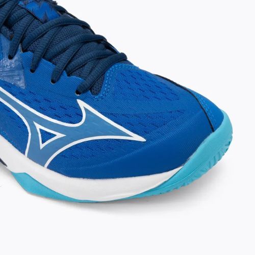 Кросівки волейбольні чоловічі Mizuno Thunder Blade з mugen blue/white/estate blue