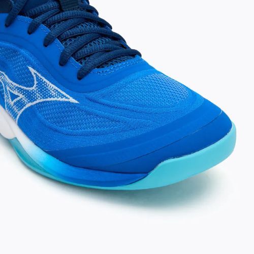 Кросівки волейбольні чоловічі Mizuno Wave Luminous 3 mugen blue/white/estate blue