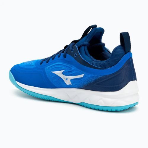 Кросівки волейбольні чоловічі Mizuno Wave Luminous 3 mugen blue/white/estate blue