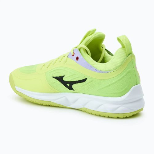 Кросівки волейбольні чоловічі Mizuno Wave Luminous 3 neo lime/black/splish splash