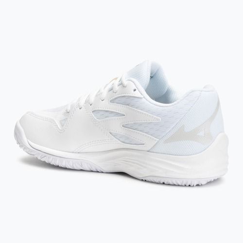 Кросівки волейбольні жіночі Mizuno Thunder Blade з white/aleutian/cloud pink