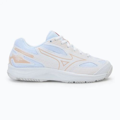 Кросівки волейбольні Mizuno Cyclone Speed 4 white/aleutian/cloud pink