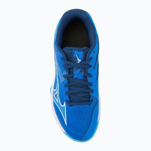 Кросівки волейбольні дитячі Mizuno Lightning Star Z7 mugen blue/white/estate blue