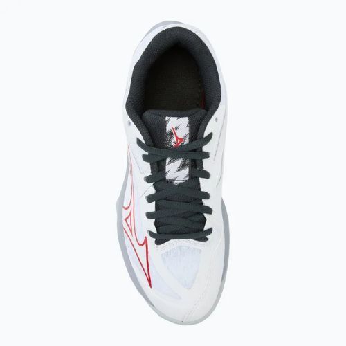 Кросівки волейбольні дитячі Mizuno Lightning Star Z7 white/salsa/black