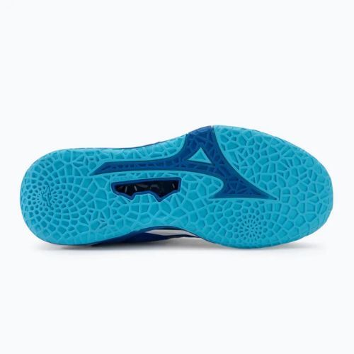 Кросівки для гандболу чоловічі Mizuno Wave Stealth Neo 2 mugen blue/white/estate blue